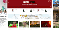 Desktop Screenshot of nettehaber.com