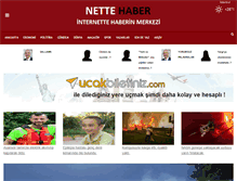 Tablet Screenshot of nettehaber.com